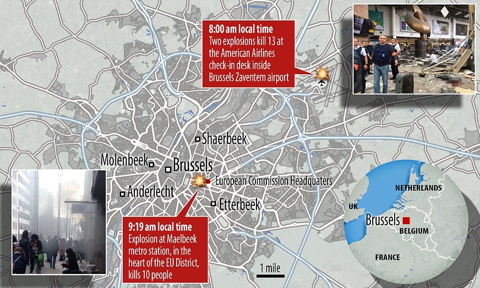 JAUNĀKIE FOTO/VIDEO: slaktiņā Briselē bojā gājuši 34 un ievainoti 170 cilvēki (Attēls 3)
