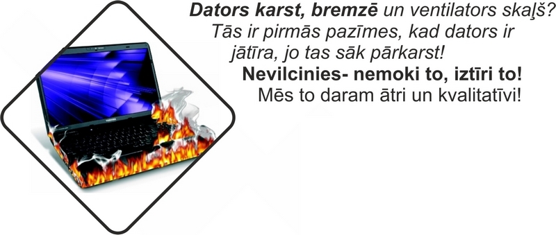 Tas izmisums, kad uzkaras, nobrūk, saplīst dators! Lūk, datoru remonts Rīgā, kas strādā arī brīvdienās (Attēls 0)