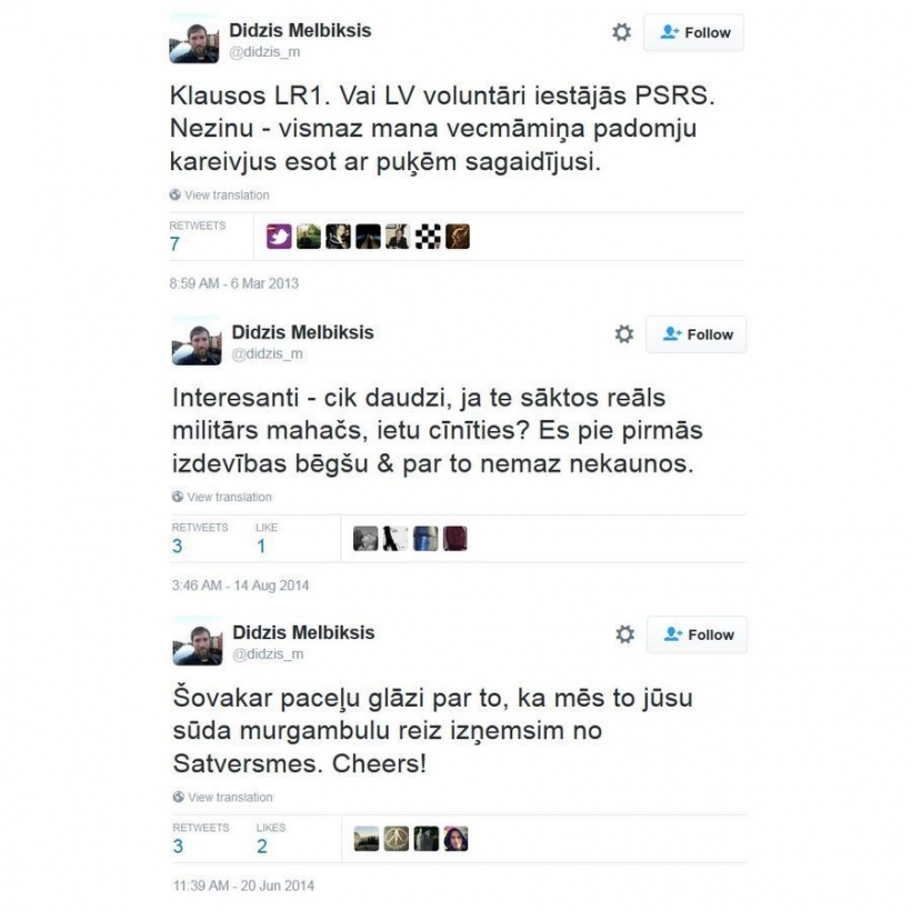 Deģenerāts, mēsls un Latvijas zaimotājs Didzis Melbiksis (Attēls 0)