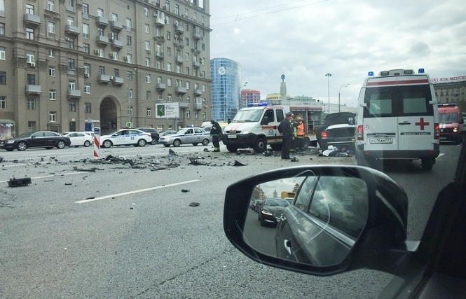 VIDEO. Smagā autokatastrofā Maskavā gājis bojā prezidenta Putina personīgais šoferis (Attēls 1)
