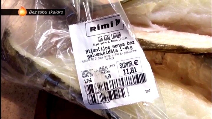 Garšīgas zivtiņas Rimi veikalā Ādažos var nopirkt ar dzīviem tārpiem. VIDEO (Attēls 0)