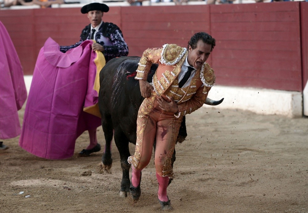Skatītāju acupriekšā vērsis nogalina matadoru. FOTO/VIDEO ar nepatīkamiem skatiem (Attēls 1)