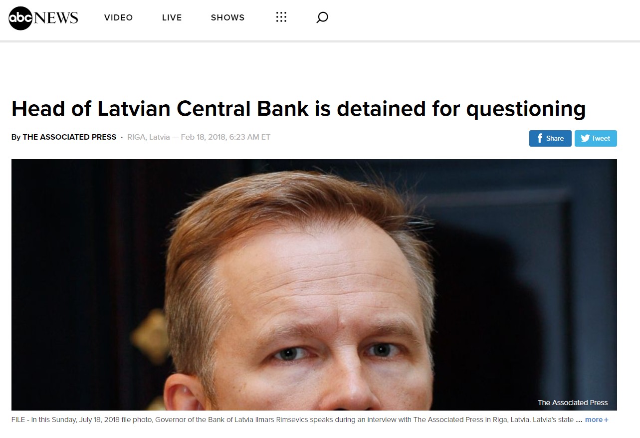 VIDEO: Lūk, kā Latvijas Bankas prezidents Rimšēvičs tika izlaists no apcietinājuma (Attēls 2)