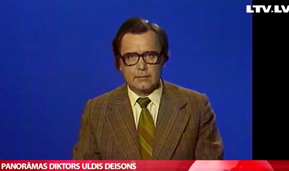 Viņš bija pirmā Latvijas TV zvaigzne. Mūžībā aizsaukts izcilais Panorāmas diktors, žurnālists un šaha meistars Uldis Deisons (Attēls 3)