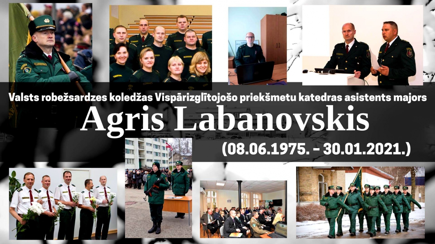 45 gadu vecumā koronavīrusa dēļ mūžībā pāragri devies Latvijas robežsardzes virsnieks Agris Labanovskis  (Attēls 3)