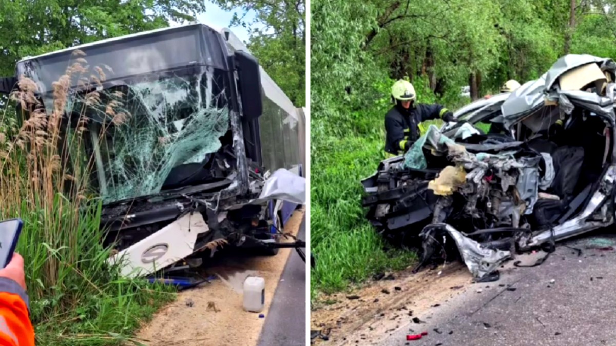 Līdz asarām… Rīgas Satiksmes 3. maršruta autobuss lupatās, ir ievainotie, bojā gājis vadītājs  (Attēls 3)
