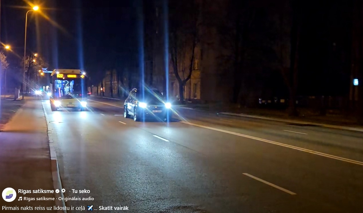 Atā, dārgie taksometri, par 70 EUR!!! 22. autobuss 365 dienas gadā tagad kursē katru nakti: RĪGAS CENTRS - LIDOSTA RĪGA - RĪGAS CENTRS (Attēls 0)