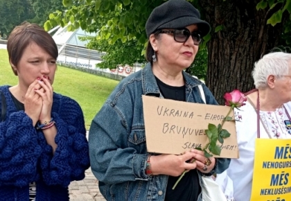 VIDEO: Dzejnieces Liānas Langas vēstījums latviešu tautai 